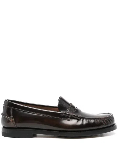 Pantofi loafer Tod's din piele maro