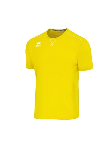 T-Shirt Errea Everton Koszulka Z Krótkim Rękawem Jr Dzieci żółta