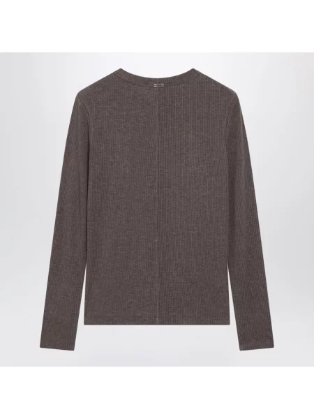 Sweter Max Mara brązowy