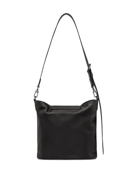 Geanta de piele Longchamp din piele negru