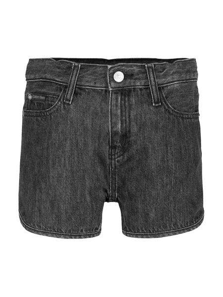 Calvin Klein Jeans riflové kraťasy černé