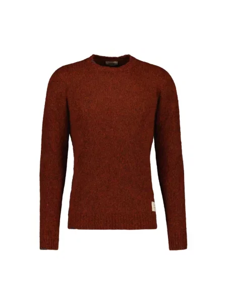 Dzianinowy sweter Bob czerwony