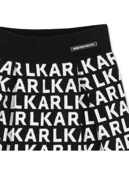 Spódnica dziecięca Karl Lagerfeld czarna