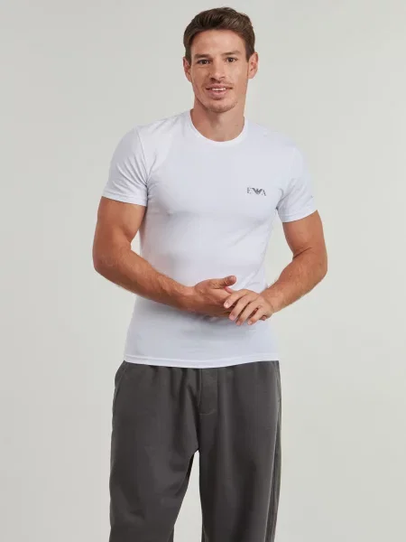 Majica Emporio Armani s okruglim izrezom bijela