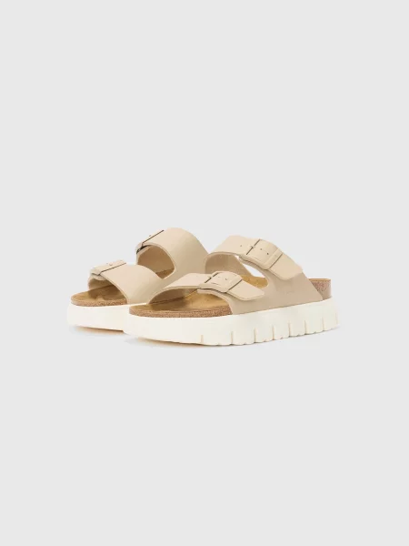 BIRKENSTOCK Šľapky Arizona Chunky piesková béžová