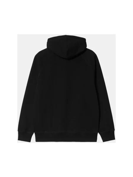 Bluza z kapturem Carhartt Wip z kapturem z nadrukiem czarna