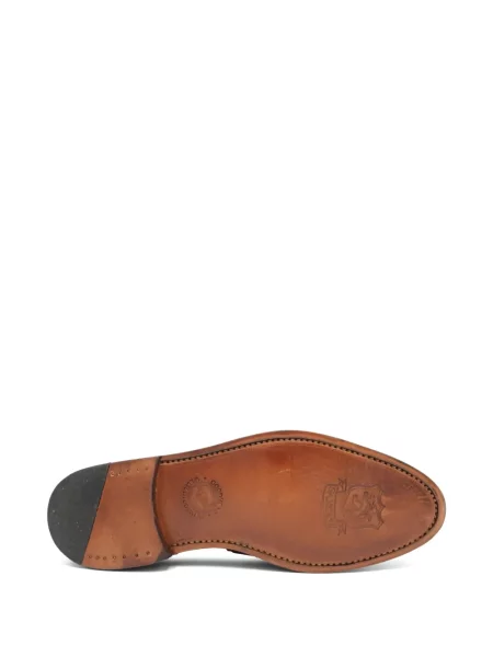 Pantofi loafer Saxone Of Scotland din piele negru