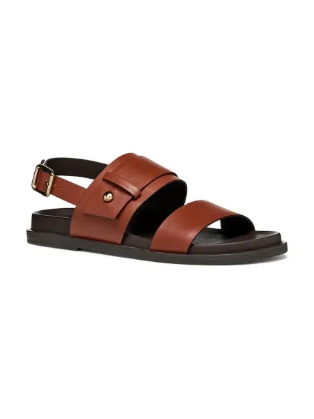 Geox sandale de piele D ADELASH negru