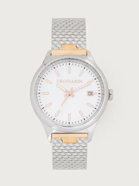 Trussardi Ceas Argintiu