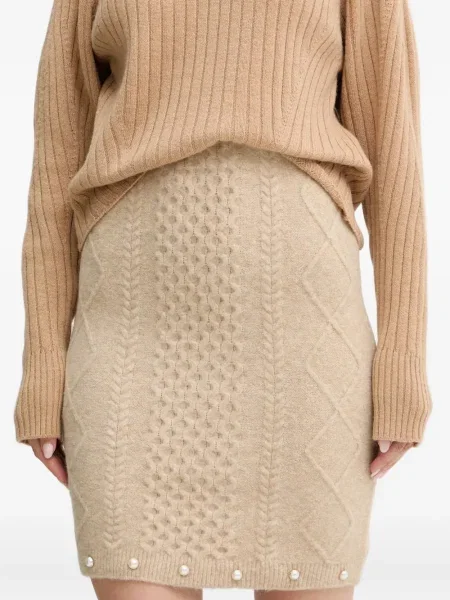 Fusta mini Twinset cu perle