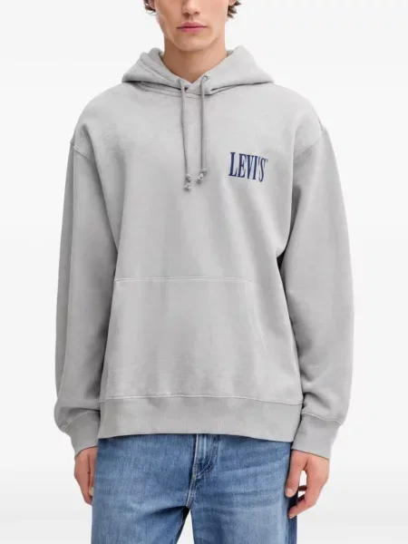 Scurt reversibil tricou Levi's® cu imagine negru