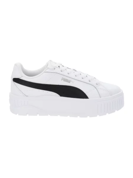 Skórzane sneakersy Karmen II białe
