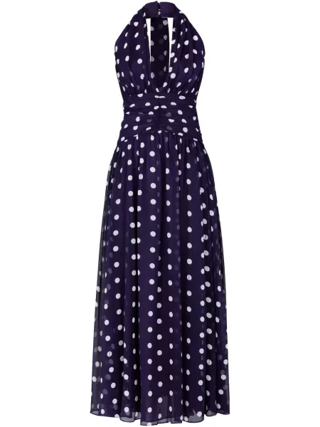 Maksi sukienka maxi Nicholas garniturowa niebieska