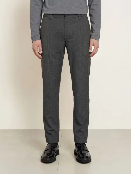 Marc O'polo Chino Kalhoty Extra Slim Fit tmavě šedá