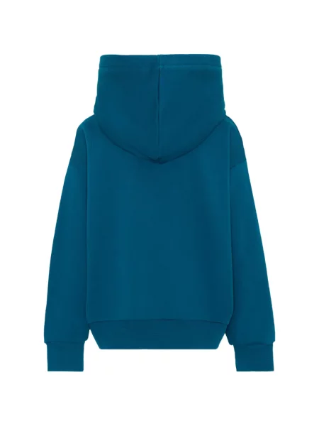 Bluza z kapturem dziecięca Barrow niebieska