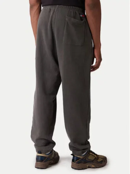 Tommy Jeans Kelnės NEW CLASSICS juoda pilka