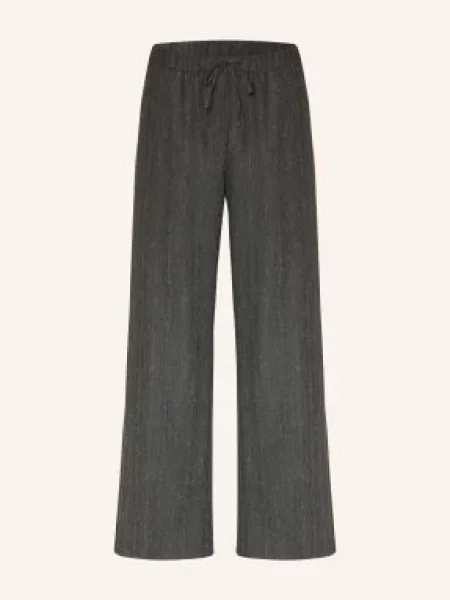 Opus Pants Kalhoty Mucia Move tmavě šedá
