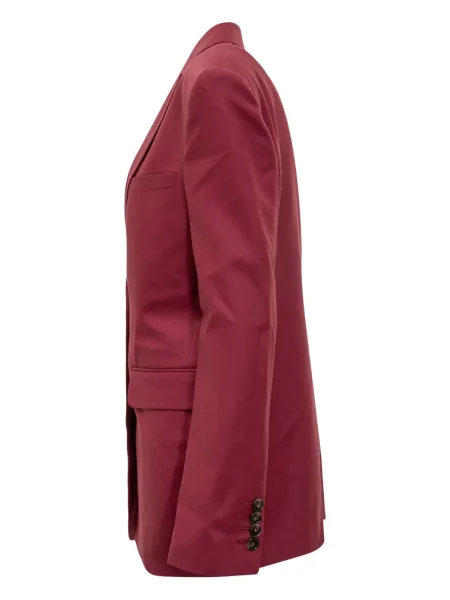 Sacou Stella Mccartney de lână roșu