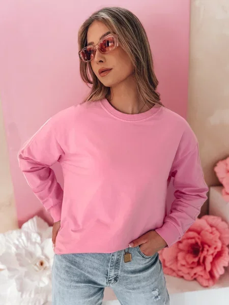Bluza one size masełko LUMIVIA Dstreet różowa