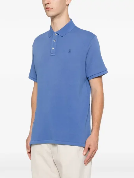 Trópusi mintás ujjatlan sneaker Polo Ralph Lauren nyomtatás kék