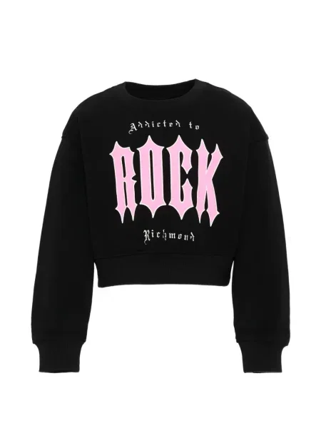 Sweter dziecięcy John Richmond czarny