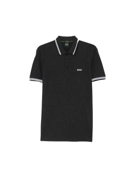 Koszulka polo Boss szara