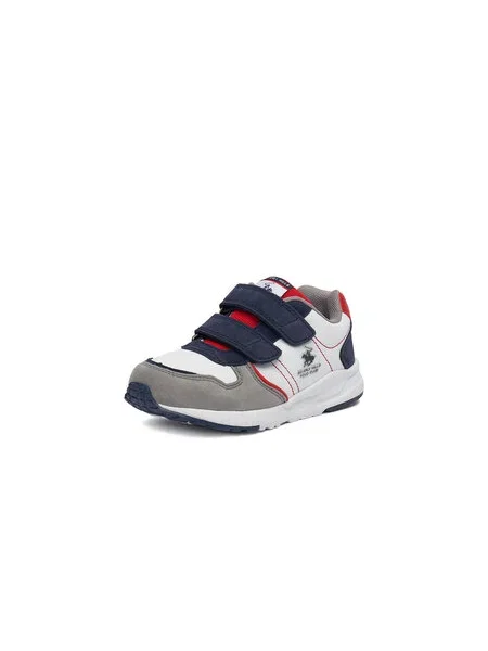 Sneakersy Beverly Hills Polo Club biela