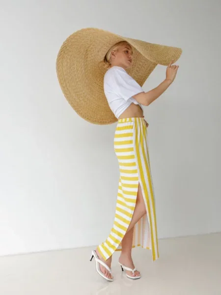 Спідниця максі TrikoBakh жовтий