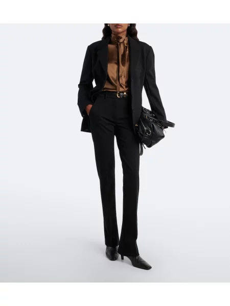 Satenast top Dorothee Schumacher vezi rjava