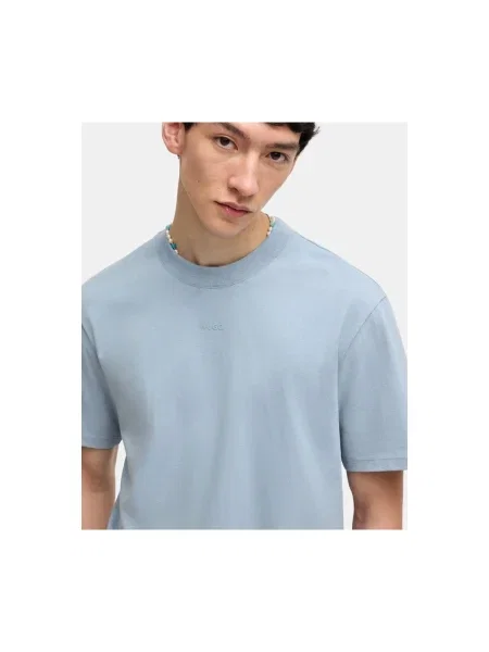 HUGO Tricou Dapolino celest albastru