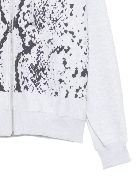 Hanorac cu glugă Stüssy gri