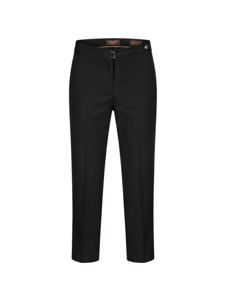 Pantaloni Moorer cu cataramă negru