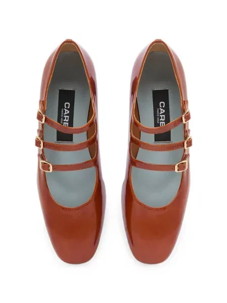 Pantofi cu toc Carel Paris din piele maro