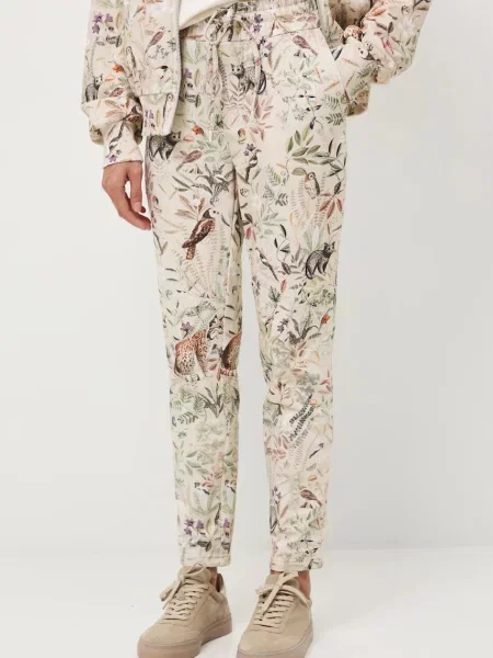 Спортивні штани Medicine візерунок бежевий