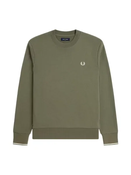 Fred Perry Mikina khaki zelená