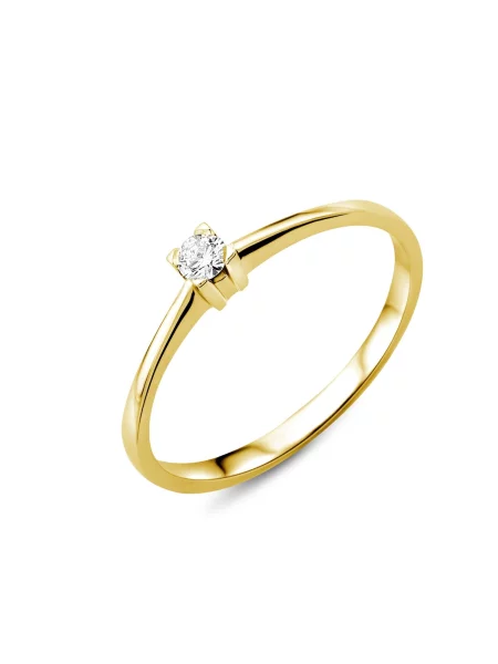 DIAMANT LETERNEL Prsteň zlatá