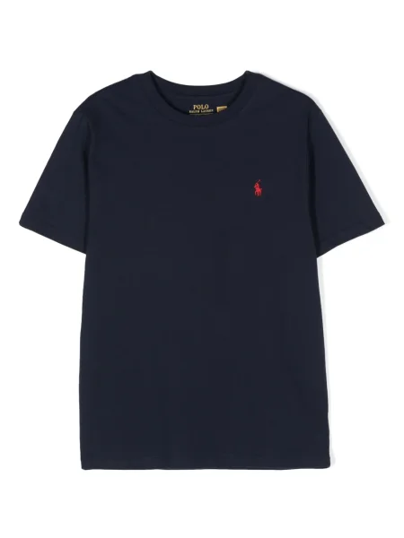 Koszulka polo dziecięca Polo Ralph Lauren niebieska