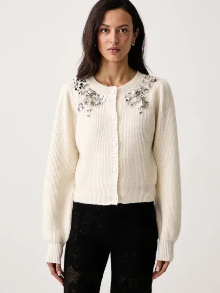Fracomina cardigan pentru femei bej
