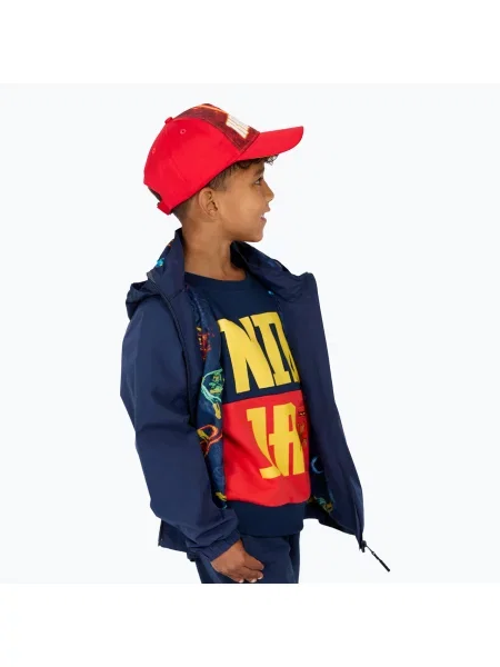 Kurtka dziecięca LEGO Lwjaz dark navy niebieska