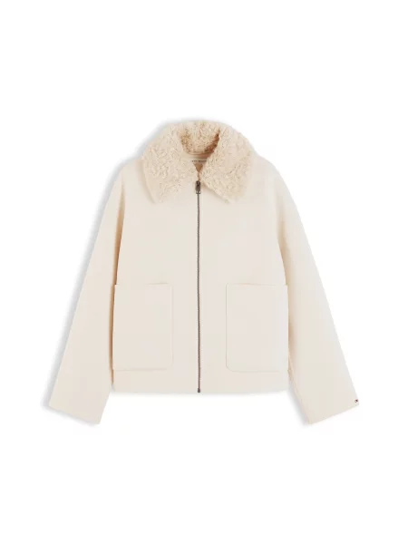 TOMMY HILFIGER Zimní bunda béžová