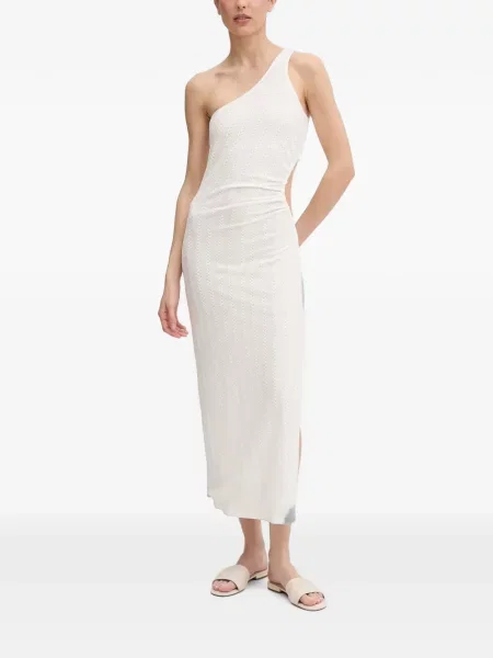 Rochie maxi Melissa Odabash cu un umăr gol alb