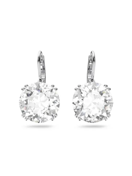 Swarovski Cercei Millenia / transparent argintiu