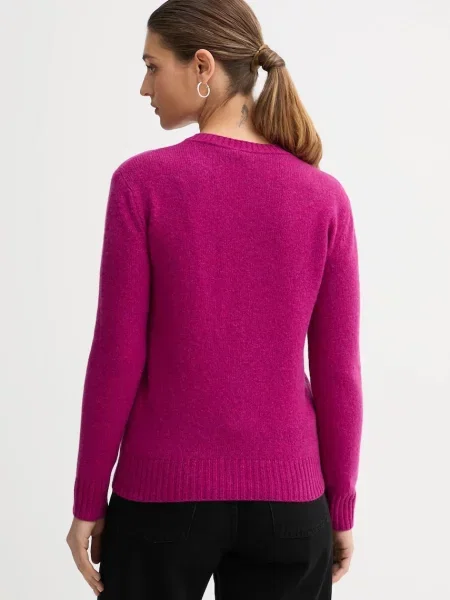 Шерстяной свитер United Colors Of Benetton серый