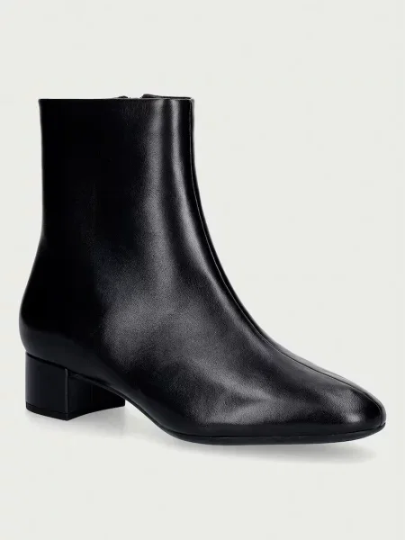 Ecco botine pentru femei din piele Liva 35 negru