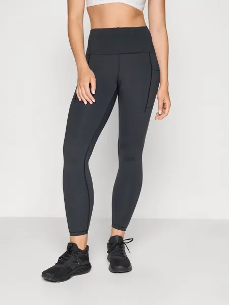New balance Športové nohavice sivá čierna