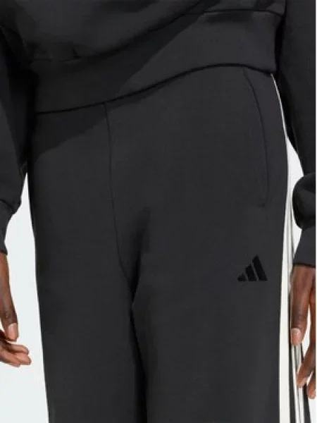 ADIDAS SPORTSWEAR Športové nohavice / biela čierna