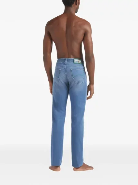 Džíny Vilebrequin s 5 kapsami modré