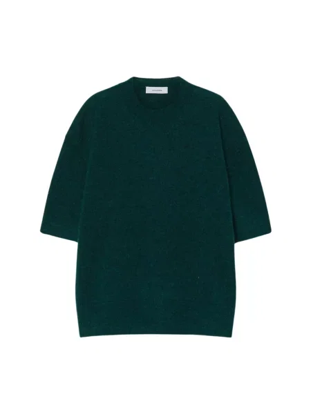 Sweter Pomandere wełniany zielony