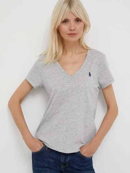 Тениска Polo Ralph Lauren сиво