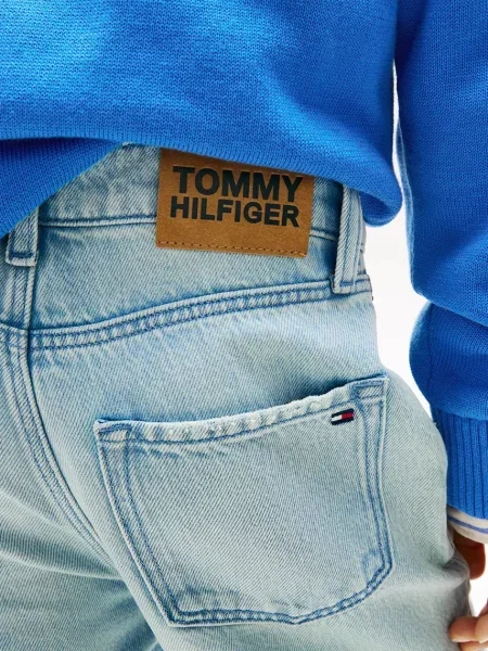 Tommy Hilfiger Дънки за деца LB WIDE синьо